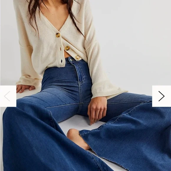 Free People - Just Float on Flare Jeans - NWT - Picture 8 of 8